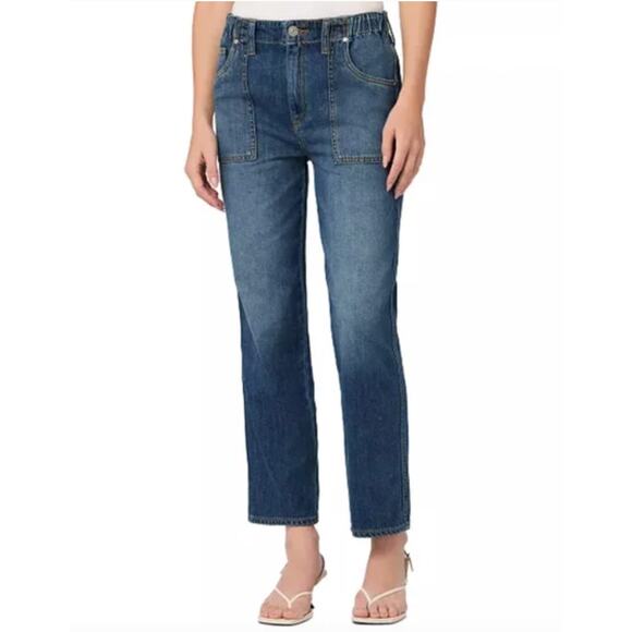 Hudson Jeans Remi High Rise Straight Leg Jeans Elastic Waist Women's 28 / 6 - Picture 12 of 12